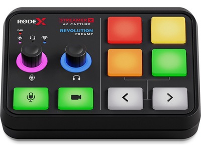 Røde Streamer X Video Console interface