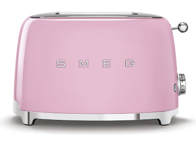 Smeg TSF01PKEU Brödrost för 2 skivor (rosa)