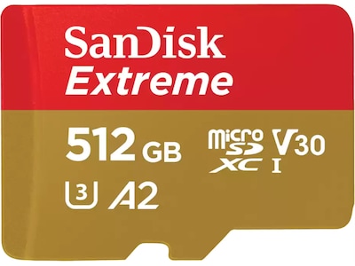 Produktfoto för SanDisk Minneskort  MicroSDXC Extr. 512GB