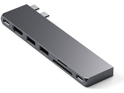 Satechi MacBook Air M2 Slim Pro Docking (rymdgrå)