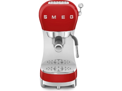 Smeg ECF02CREU Manuell espressomaskin (röd)