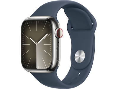Apple Watch Series 9 GPS + LTE 41mm Rostfritt stål (silver)
