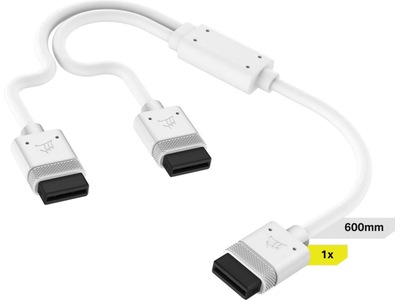 Corsair iCUE LINK Kable Y-Splitter 600mm (vit)
