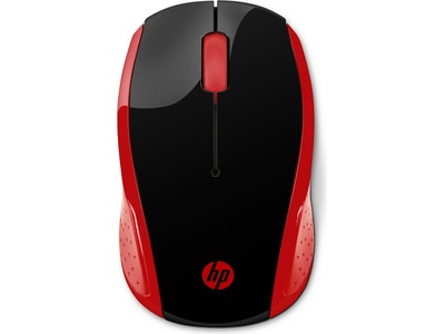 HP 200 Trådlös mus (röd)