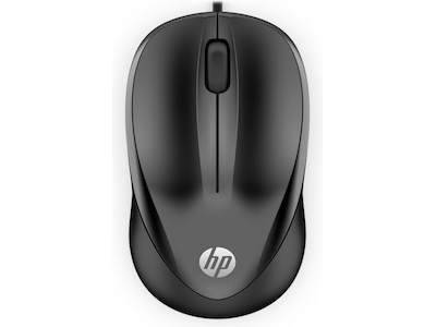 HP 1000 trådbunden mus (svart)