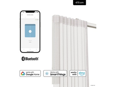 MotionBlinds Motoriserad gardinstång 475 cm