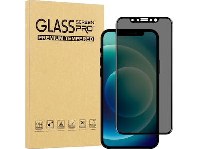 iiglo  iPhone 12 3D Privacy Skärmskydd