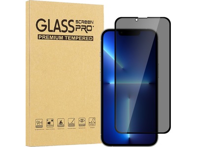 iiglo iPhone 13 3D Privacy Skärmskydd