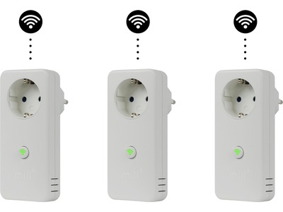 Mill WiFi Socket gen 3 - 3pk