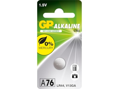 GP Alkaline LR44 batteri