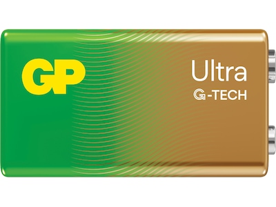 GP Ultra Alkaline 9V/6LF22 batteri