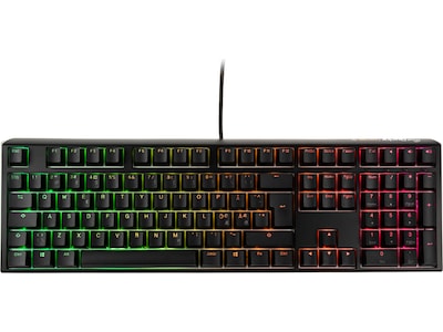 Ducky One 3 Classic Black / White Gamingtangentbord RGB Brown (svart/vit)