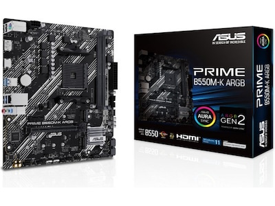ASUS PRIME B550M-K ARGB Moderkort
