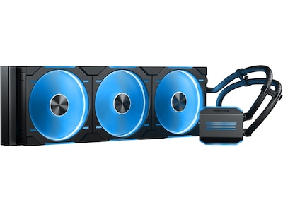 Phanteks Glacier One 420D30 DRGB AIO CPU Kylare (svart)