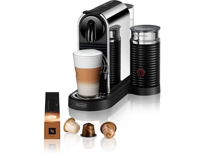 Nespresso CitiZ & Milk by De'Longhi kapselmaskin (svart)