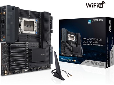 ASUS Pro WS WRX80-E-Sage SE WIFI II Moderkort
