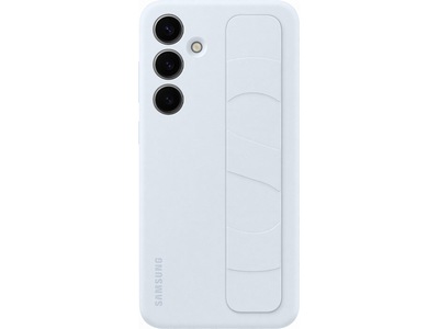 Samsung Galaxy S24+ Standing Grip Skal (light blue)