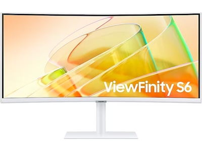 Samsung 34" Curved skärm S34C650 (vit)