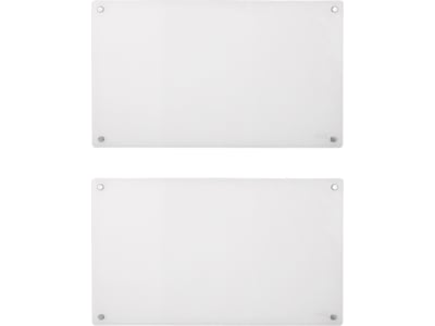 Mill Glas Panelelement 700W (vit) 2-pack