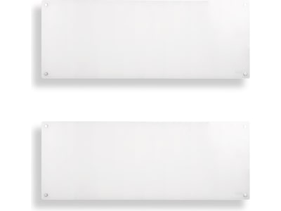Mill Glas Panelelement 1300W (vit) 2-pack