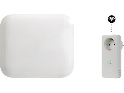 Mill Steel IB250 Panelelement 250W + WiFi Socket gen 3 (vit)