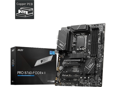 MSI PRO B760-P DDR4 II Moderkort