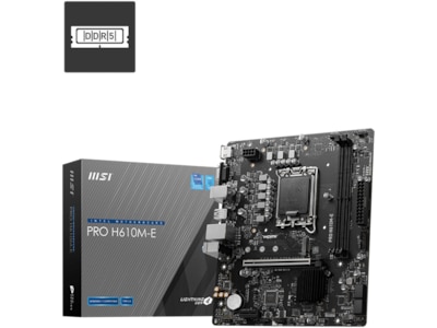 MSI PRO H610M-E Moderkort