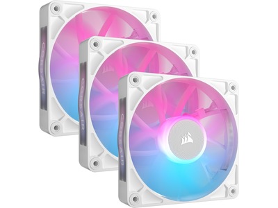 Corsair iCUE Link RX120 RGB Fläkt 3pk (vit)