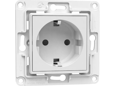 Shelly Wall Socket EU (vit)