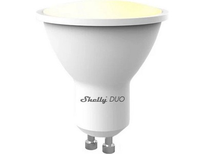 Shelly Duo WiFi Smart glödlampa GU10 WW/CW