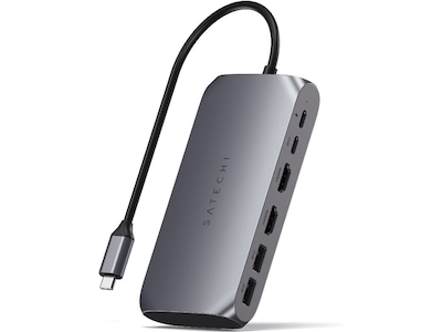 Satechi USB-C M1 Multimedia Adapter (grå)