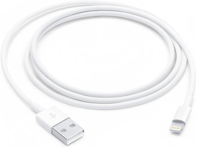 Apple USB-A till lightning-kabel 1m (vit)