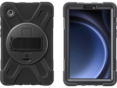 4smarts Galaxy Tab A9 Rugged Case Grip skal (svart)