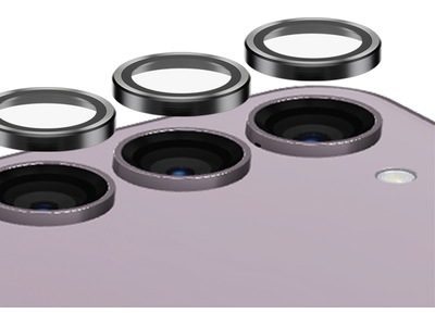 PanzerGlass Galaxy S24+ Hoops Linsskydd (svart)