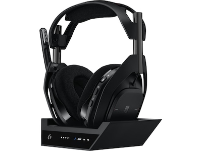 Astro A50 X LIGHTSPEED Trådlöst Gaming headset + batteriladdare (svart)