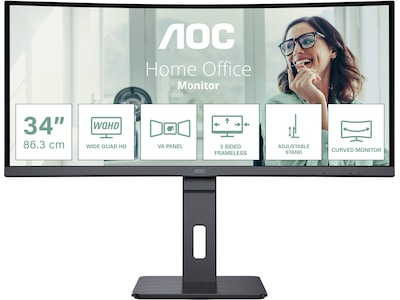 AOC 34" curved skärm CU34P3CV