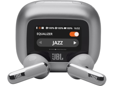 JBL LIVE FLEX 3 Trådlösa Hörlurar, In-ear (Silver)