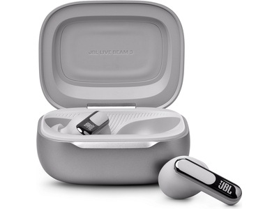 JBL LIVE BEAM 3 Trådlösa Hörlurar In-ear (silver)