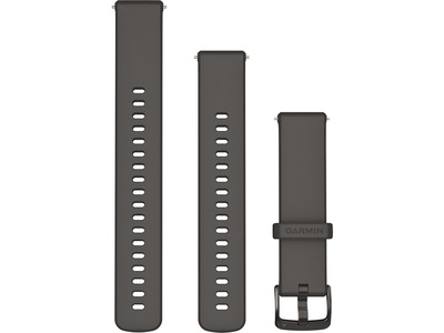 Garmin Quick Release Silikonarmband 18mm (grå)