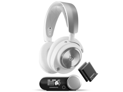 SteelSeries Arctis Nova Pro Wireless gamingheadset PC/PS5 (vit)