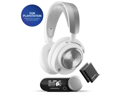 SteelSeries Arctis Nova Pro Wireless P gamingheadset PS5 (vit)