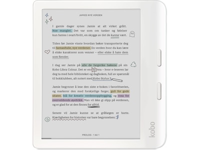 Alternativ bild 0 för Kobo Libra Colour 7"/ 1GB / 32GB - White