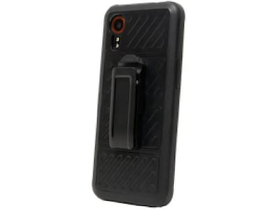 Samsung XCover7 skal med bältesklämma (svart)