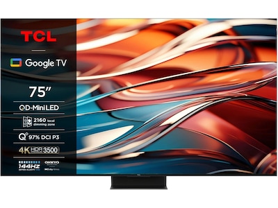 TCL 85"" 85C855 QLED Pro 4K Google TV 144Hz