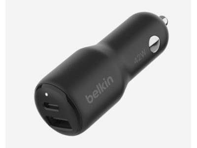 Alternativ bild 0 för Belkin - 42W Billaddare snabbladdning, 30W USB-C PD/PPS + 12W USB-A