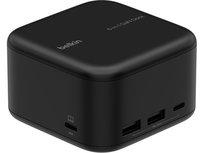 Belkin 6-i-1 Core GaN Docking (svart)