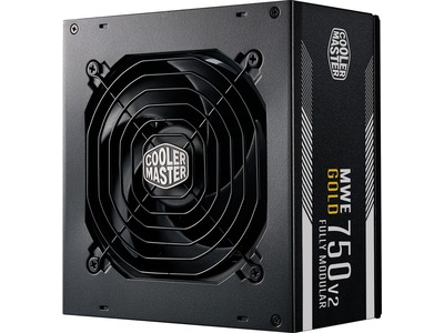 CoolerMaster MWE Gold 750 V2 ATX 3.0 PSU (svart)
