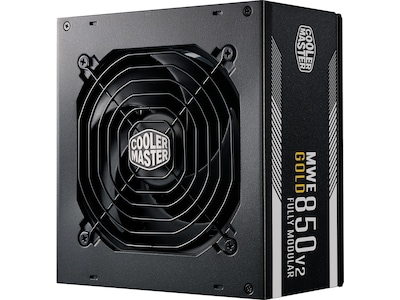 CoolerMaster MWE Gold 850 V2 ATX 3.0 PSU (svart)