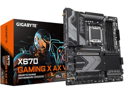 GIGABYTE X670 GAMING X AX V2 Moderkort