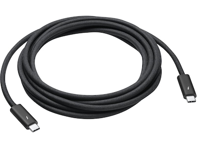 Apple Thunderbolt 4 Pro kabel 3m (svart)